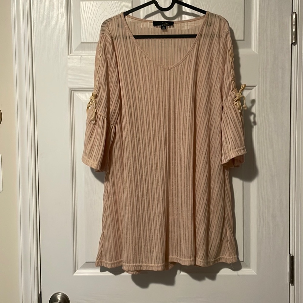 Suzanne Betro Tunic with Bell Sleeves